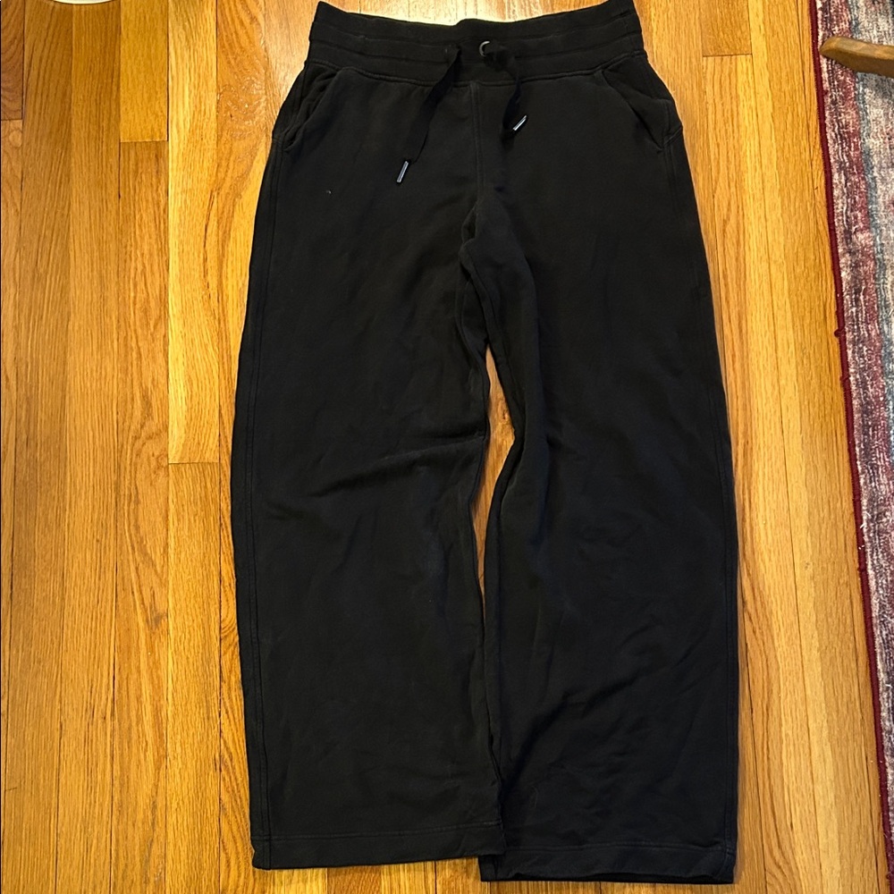 Athleta Black Lounge Pants/fitted sweatpants